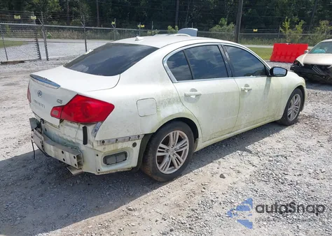 2011 Infiniti G25 from USA, damaged, VIN JN1DV6AP8BM602709
